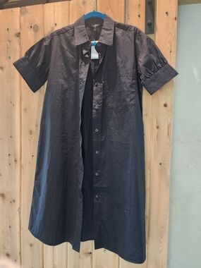 Black Shirt Dress